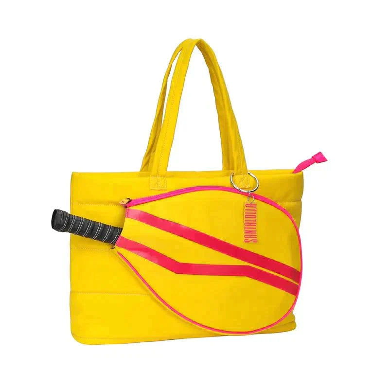 Bolsa Shopper Amarela Neon Beach Tênis