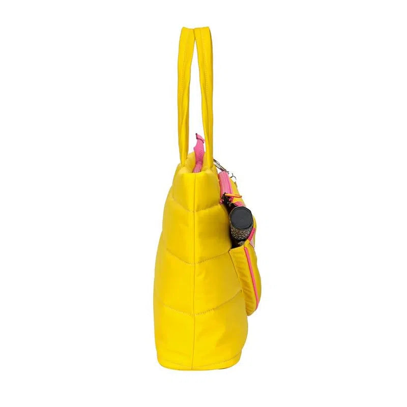 Bolsa Shopper Amarela Neon Beach Tênis