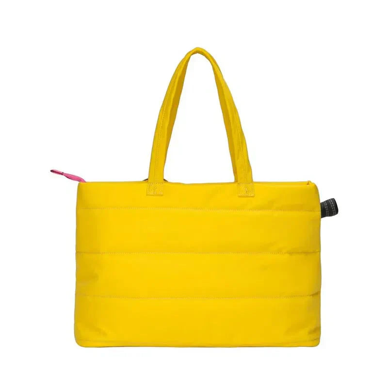 Bolsa Shopper Amarela Neon Beach Tênis