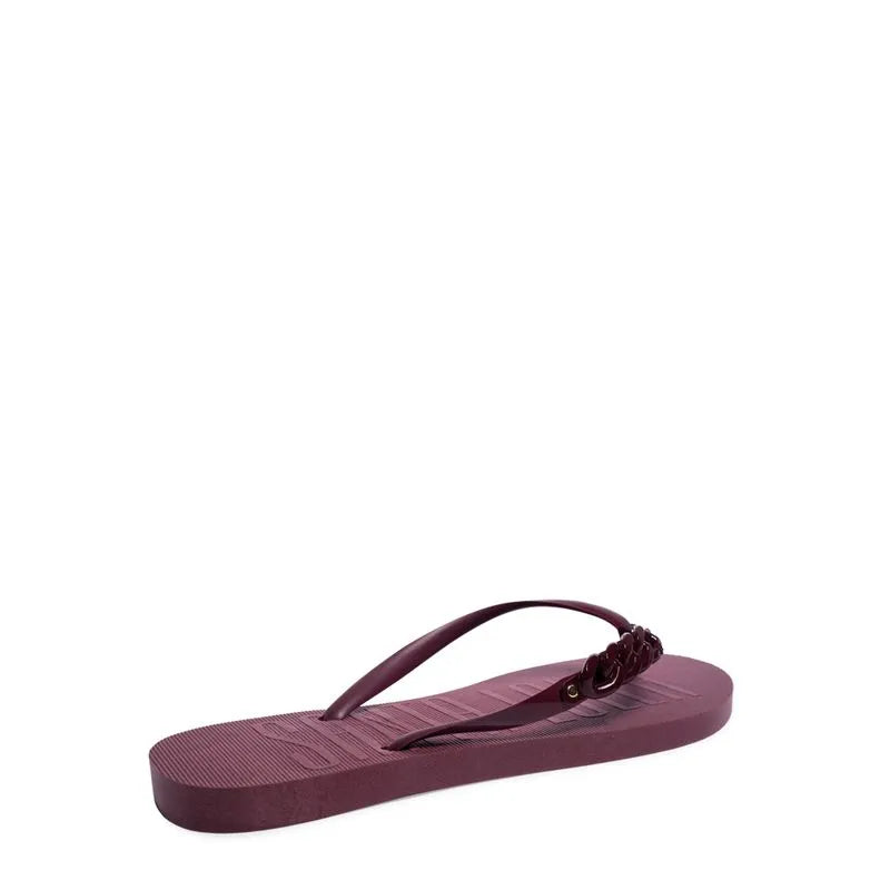 Flip Flop Borracha Vinho